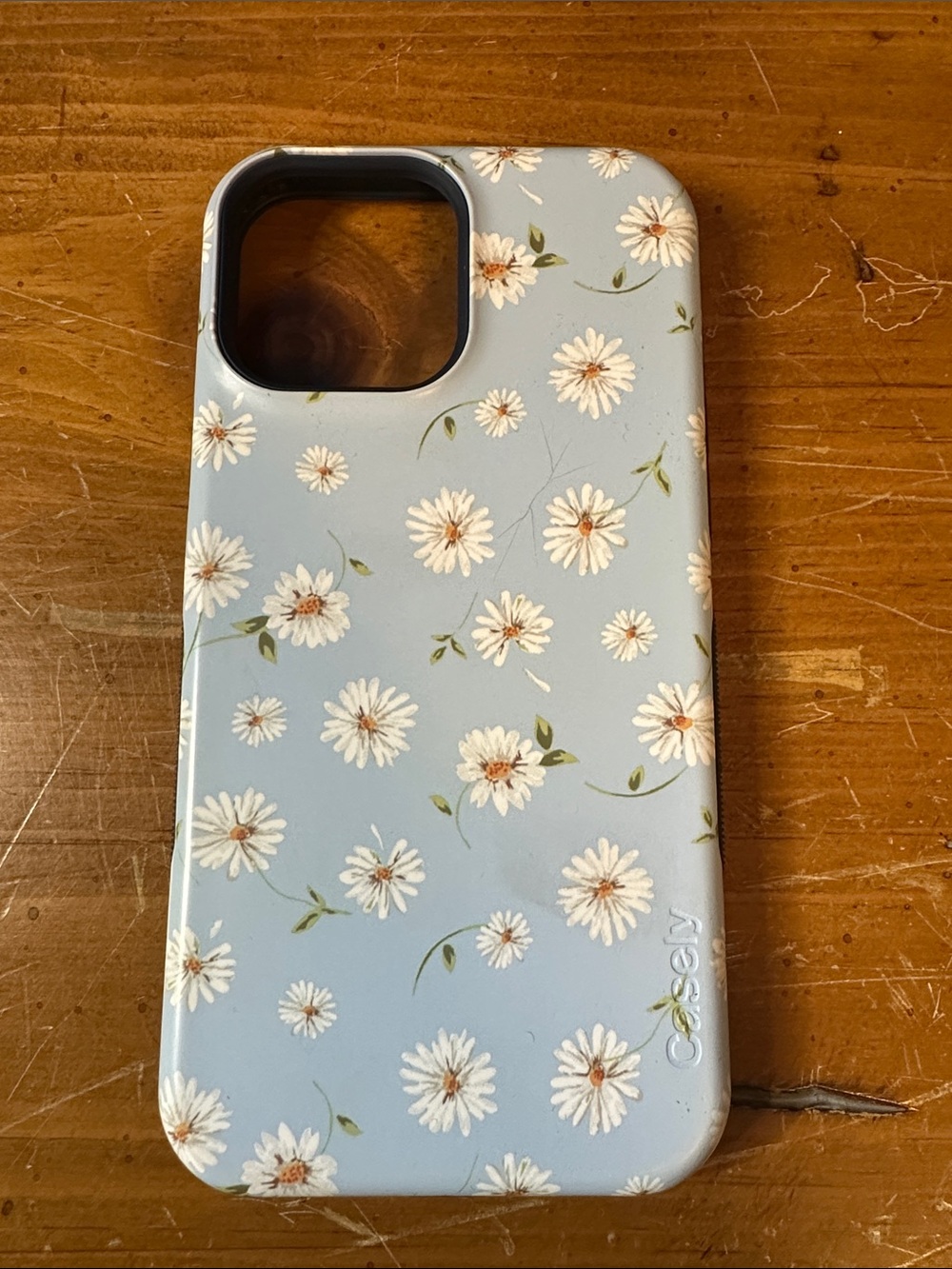 Casely Blue Daisy Pattern iPhone 13Promax Case